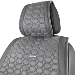 Buy Premium capes for front seats Beltex Monte Carlo, Grey 2pcs.