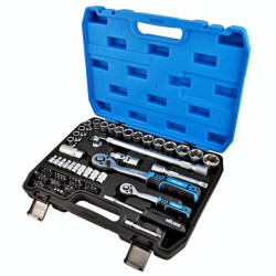 Buy Professional set of tools in the Mölder Case 1/2 ", 1/4" 72 T, CR-V, 72OD.