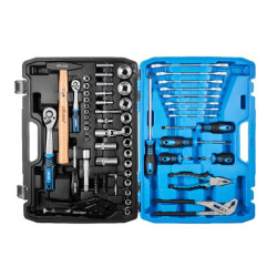 Buy Professional set of tools in the Mölder Case 1/2 ", 1/4" 72 T, CR-V, 72OD.