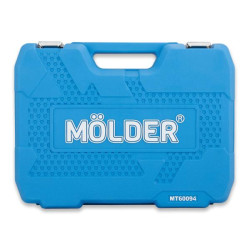 Buy Professional set of tools in the Mölder Case 1/2 ", 1/4" 72 T, CR-V, 94OD.