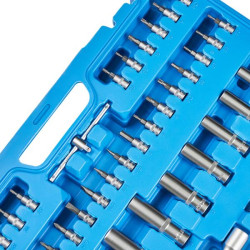 Buy Professional set of tools in the Mölder Case 1/2 ", 1/4", 3/8 "72t, CR-V, 151OD.