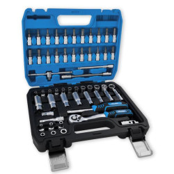 Buy Professional set of tools in the Mölder Case 1/4 "72 T, CR-V, 56OD.