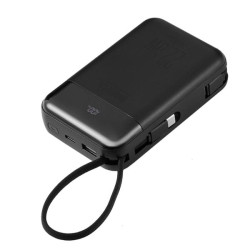 Купити Повербанк (Power Bank) Brevia 20000mAh 22.5W Type-C+Lightning Cable, Li-Pol, LCD