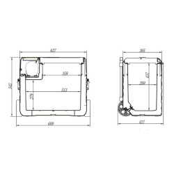 Buy Refrigerator Automobile Brevia 52l 22760