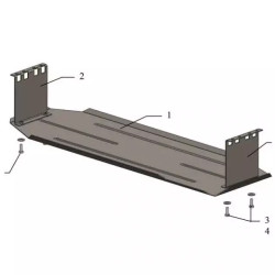 Купити Захист бака Kolchuga для Mitsubishi L200 2006-2014