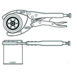 Buy Filter oil Filter with a fixer 53-118 mm (Force 639230)