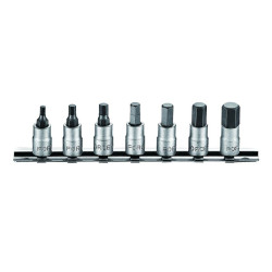 Buy 1/4 "Golovok-Bit Set 6-Gr. 7 BC (1/8" -3/8 ") (Force 2073s)