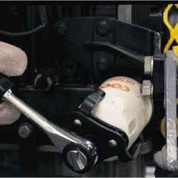 Buy Filter oil filter 3 paw with flat grip 63-102 mm (Force 61904a)