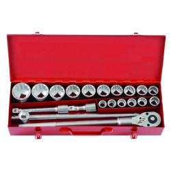 Buy 3/4 "A set of instruments 6-Gr. 20 BC (Metallic Case) (Force 6201-5)