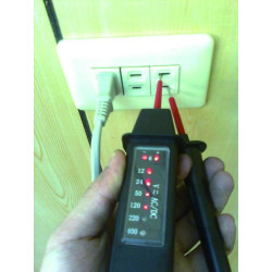 Купити Тестер напряжения универсальный (6-400 V AC/DС) (FORCE 88408)