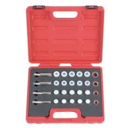 Купить Комплект для ремонта резьбы маслосливных отверстий 64 пр. (FORCE 964G1)