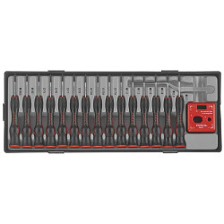 Купить Набор отверток ювелирных, 17 пр. (FORCE T2173A)