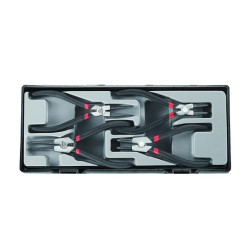 Купить Набор съемников стопорных колец 4 пр. (FORCE T5043A)