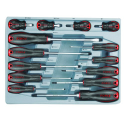 Купить Тележка инструментальная 7-ми секционная с инструментом 361 пр. (FORCE 10217B-361)