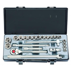 Купить 1/2" Набор инструмента 6-гр. 24 пр. (10-32 мм) (FORCE 4245B)