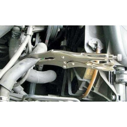 Купить Клещи с фиксатором для зажима шлангов 280 мм (FORCE 9G0115)