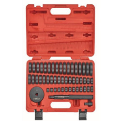 Купить Набор оправок для выпрессовки подшипников, втулок, сальников 18-65мм (шаг 1мм) (FORCE 952T1)