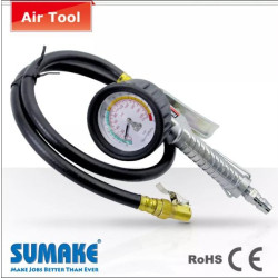 Купить Пневмопистолет с манометром для подкачки колес (15 атм.) (3в1) (Sumake SA-6612)