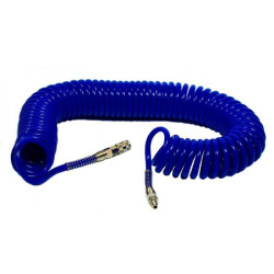 Купить Пневмошланг витой полиуретановый армированный 10х15 мм, L=15 м (Sumake UBCS101515MBU B)