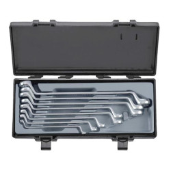 Купить Набор ключей накидных дюймовых, отогнутые на 75° 8 пр. (1/4"х1") (FORCE 5081S)