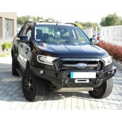 Buy Front bumper without kangaroo for Ford Ranger T6 15-19 3.2 Diesel Fabryka 4x4