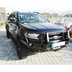 Buy Front bumper with kangaroo for Ford Ranger 15-19 3.2 Diesel Fabryka 4x4