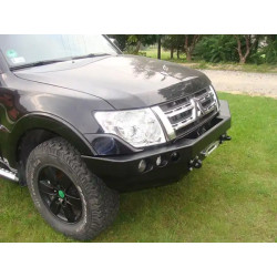 Buy Front bumper without kangaroo for Mitsubishi Pajero IV 06-15 Fabryka 4x4 ZPM