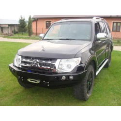 Buy Front bumper without kangaroo for Mitsubishi Pajero IV 06-15 Fabryka 4x4 ZPM