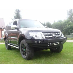 Buy Front bumper without kangaroo for Mitsubishi Pajero IV 06-15 Fabryka 4x4 ZPM
