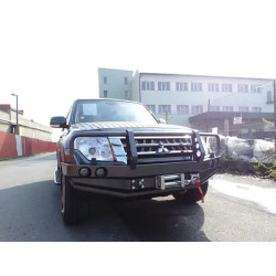 Buy Front bumper with Mitsubishi Pajero IV 15+ Fabryka 4x4 ZPOB Kangaroo