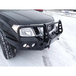 Buy Front bumper with a kangaroo Nissan Navara D40 10-14 Fabryka 4x4