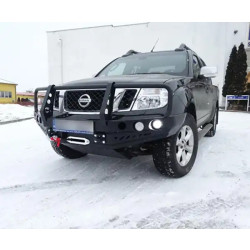 Buy Front bumper with a kangaroo Nissan Navara D40 10-14 Fabryka 4x4