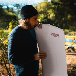 Купити Самонадувний матрац одномісний Naturehike NH20DZ002, 30 мм, бежевий