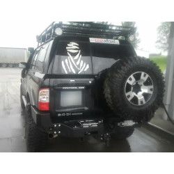 Купить Задний бампер под лебедку для Nissan Patrol Y61 Fabryka 4х4