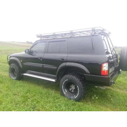 Купити Захисні пороги для Nissan Patrol Y61 довга база Fabryka 4х4