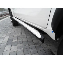 Buy Protective Thresholds for Toyota Hilux 16 Fabryka 4x4