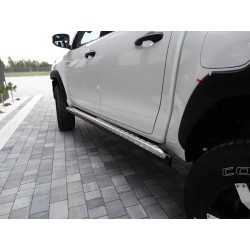 Buy Protective Thresholds for Toyota Hilux 16 Fabryka 4x4