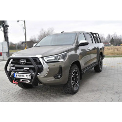 Купити Знімний кенгурятник для бампера slim Toyota Hilux 20+ Fabryka 4х4