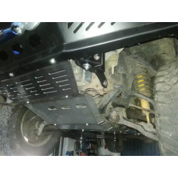 Buy Engine Protection Under Bumper F4X4 Toyota Prado 120 02-09 Fabryka 4x4