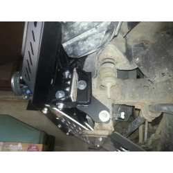 Buy Engine Protection Under Bumper F4X4 Toyota Prado 120 02-09 Fabryka 4x4