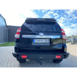 Buy Rear bumper short with LED Funders Toyota Prado 150 13-17 F4X4