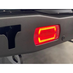 Buy Rear bumper short with LED Funders Toyota Prado 150 13-17 F4X4