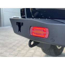 Buy Rear bumper short with LED Funders Toyota Prado 150 13-17 F4X4
