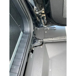 Buy Rear bumper short with LED Funders Toyota Prado 150 13-17 F4X4