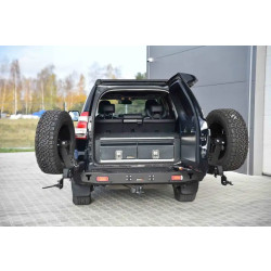 Buy Rear bumper Long with LED Funders Toyota Prado 150 13-17 F4X4