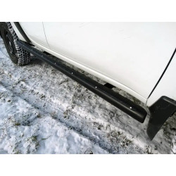 Купити Захисні пороги для Mitsubishi L200 05-10 F4X4