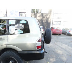 Купити Задній бампер Mitsubishi Pajero 99-06 довга колісна база F4X4