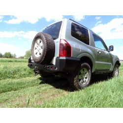 Купити Задній бампер Mitsubishi Pajero 99-06 коротка колісна база F4X4