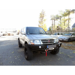 Купити Передній бампер без кенгурятника Mitsubishi Pajero III 05-10 F4X4