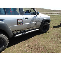 Купити Захисні пороги для Nissan Patrol GU4 довга база F4X4